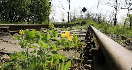 Na nmecké stran zbývá postavit necelý kilometr kolejí. (ilustraní snímek)