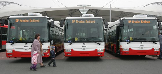 Hradec dnes kiuje pt trolejbusových linek a jestlie Unie plány podpoí, mohly by pibýt nejmén dv nové.