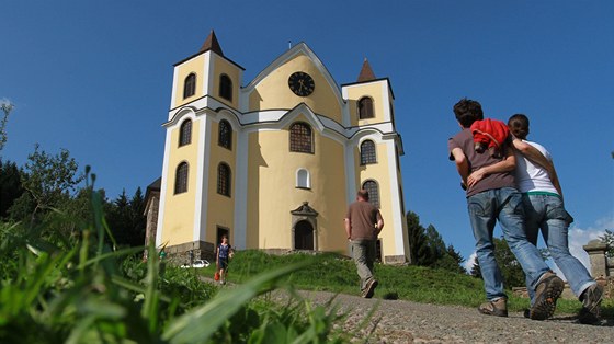 Kostel v Neratov v Orlických horách