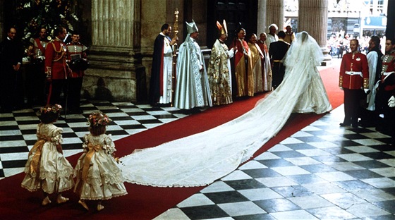 Svatba britského prince Charlese a lady Diany Spencerové (29. ervna 1981)