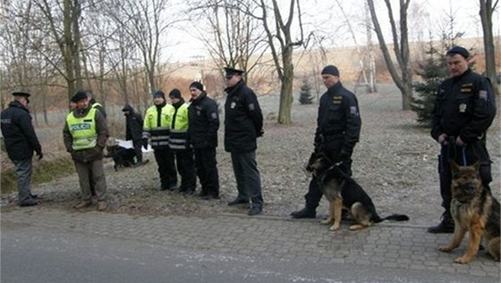 Na zátahu proti narkomanm se podíleli psi. Ilustraní foto