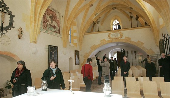 Obyvatelé a návtvníci Litovle si mohou prohlédnout opravenou kapli svatého Jií. Dostala zpt podobu, jakou mla v dob svého dokonení kolem roku 1484.