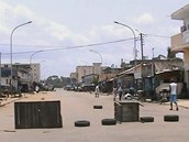 Ulice Abidanu, kterm zmtaj boje dvou prezident (1. dubna 2011)