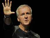 James Cameron na setkn v rmci CinemaCon v Las Vegas