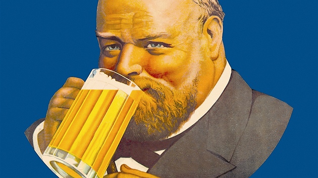 Portrét Victora Cibicha propagující velkobezenské pivo se od 20. let minulého staletí nezmnil.