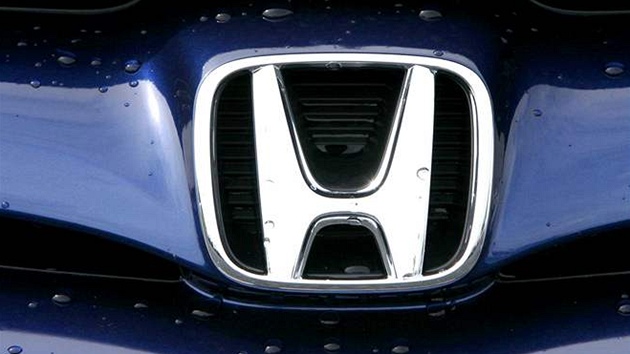 Znak automobilů Honda. Ilustrační foto Znak automobilů Honda. Ilustrační foto