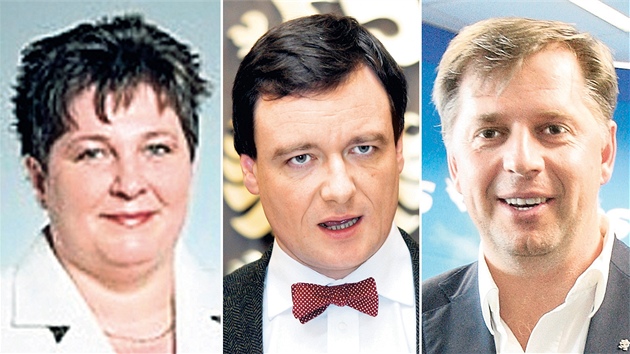 Věra Kovářová, David Rath a Petr Bendl Věra Kovářová, David Rath a Petr Bendl