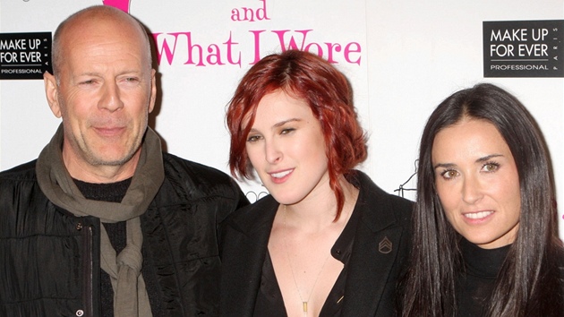Bruce Willis a Demi Moore s dcerou Rumer Willis