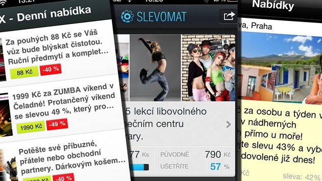 Slevové aplikace Slevové aplikace