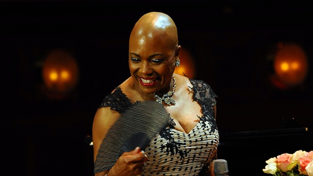 Dee Dee Bridgewater na praském koncert v Obecním dom (2. dubna 2011)