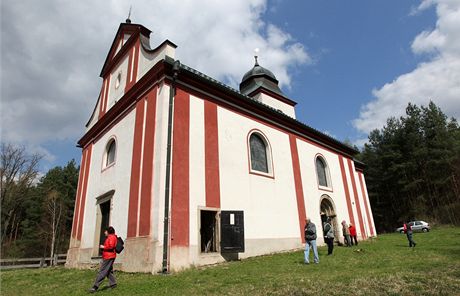 Zahrádka, která v sedmdesátých letech ustoupila stavb elivské pehrady, oívá...