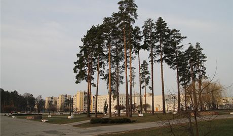 Slavuty na Ukrajin, msto, kter bylo postaveno pro lidi z ernobylu a Pripjati v roce 1987 