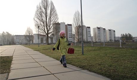 Slavuty na Ukrajin, msto, kter bylo postaveno pro lidi z ernobylu a Pripjati v roce 1987 