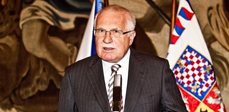 Prezident eské republiky Václav Klaus
