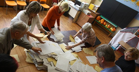 Po setení vtiny hlas se budou ve velkých mstech Moravskoslezského kraje radovat nejvíce sociální demokraté. Ilustraní foto