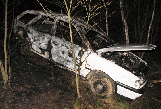 Policie v Jihlav hledá idie, který v noci na úterý boural u dálniního pivade.