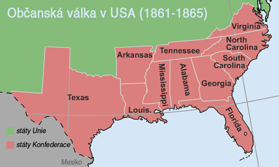 Obansk vlka v USA (1861 - 1865)