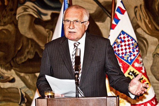 Prezident eské republiky Václav Klaus