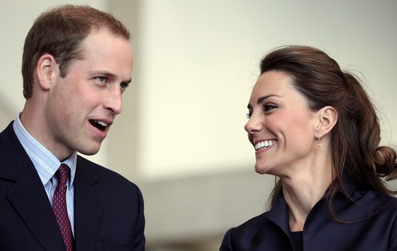 Princ William a Kate Middletonová dva týdny ped svatbou