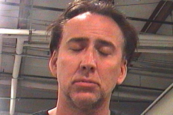 Nicolas Cage na snímku policie New Orleans