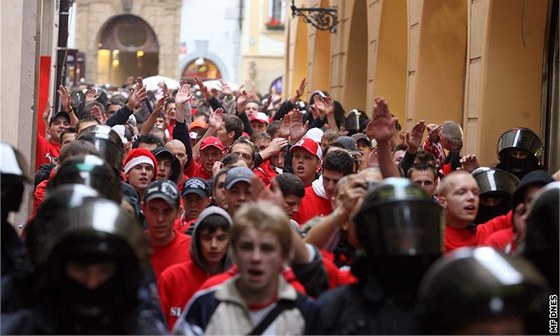 Slávisté jdou na Letnou ped derby