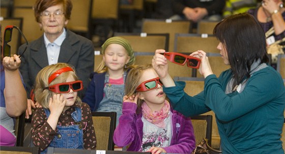 Teské kino Máj bude promítat digitáln. Krom lepího zvuku nabídne i 3D filmy (ilustraní nsímek).