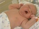 Ruský "obr" váil více ne sedm kilogram - Ruska porodila dít, které váilo