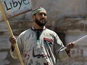 dn al-Kajda, dn Hizballh, a ije Libye. Demonstrace proti Kaddfmu v Benghz (17. dubna)