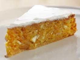 Mrkvov dort s mandlemi, italsky "torta di carote e mandorle"