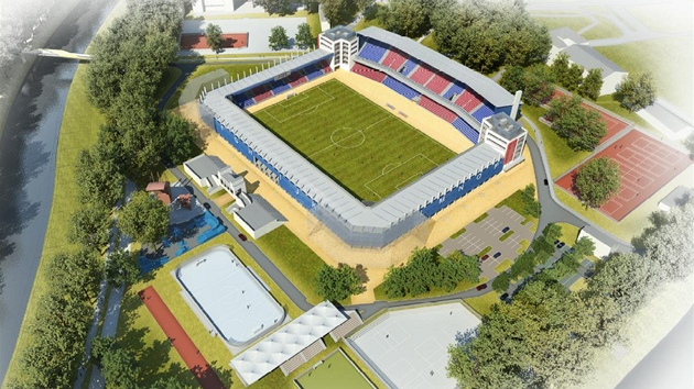 Studie zmodernizovaného stadionu ve Štruncových sadech v Plzni Studie zmodernizovaného stadionu ve Štruncových sadech v Plzni