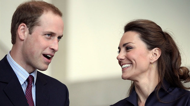 Princ William a Kate Middletonová dva týdny ped svatbou