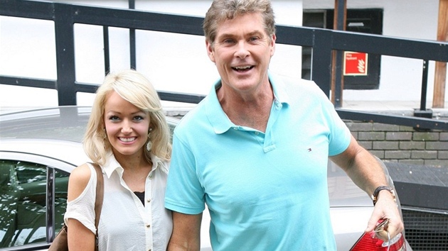 David Hasselhoff a Hayley Robertsová