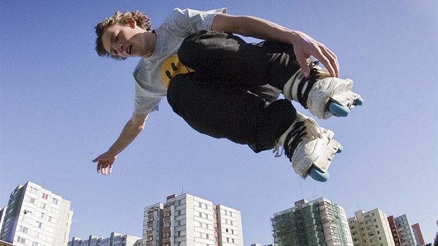 Nový skatepark na sídliti Nad Lunicí v Táboe. 