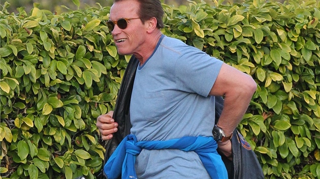 Arnold Schwarzenegger už na sebe nemůže koukat do zrcadla. Arnold Schwarzenegger už na sebe nemůže koukat do zrcadla.