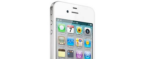 Apple iPhone 4 v bílém provedení
