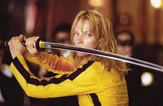 Uma Thurmanová ve filmu Kill Bill