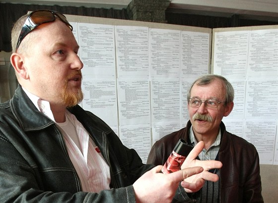 Zájemci o zamstnání v Nmecku Jan Szabó (vlevo) a Jan Halibaj z Chomutova