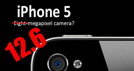 Pátý iPhone moná dostane 12,6 MPix fotoaparát