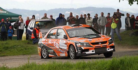 Martin Bujáek v rallyesprintu Kopná 2010