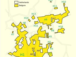 Znan st Baarle-Hertog je zcela obklopena nizozemskm zemm, jde tedy o takzvan enklvy. 