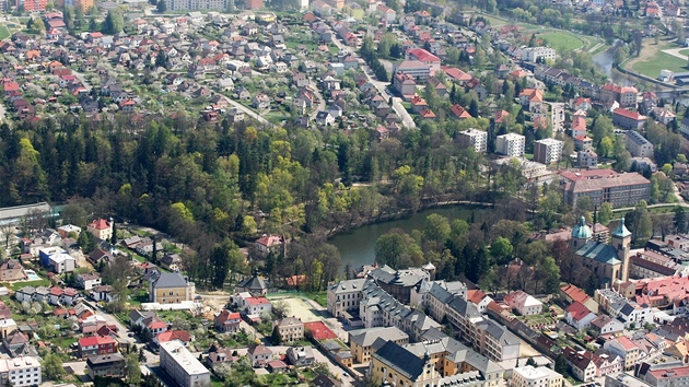 Letecký pohled na Havlíčkův Brod Letecký pohled na Havlíčkův Brod