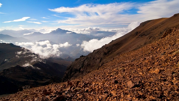 Vysoký Atlas, Jebel Tichka (3800 m.n.m)