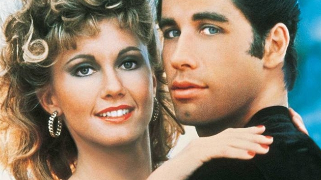 Z filmu Pomáda - Olivia Newton-Johnová a John Travolta Z filmu Pomáda - Olivia Newton-Johnová a John Travolta