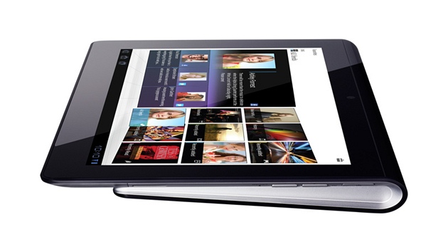 Tablet Sony S1 má na boku tři ovládací tlačítka Tablet Sony S1 má na boku tři ovládací tlačítka