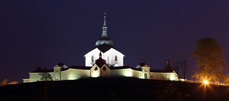 Poutní kostel sv. Jana Nepomuckého na Zelené hoe se v noci oteve veejnosti poprvé.