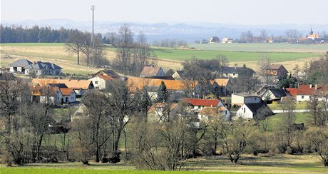 Sedleko u Sobslav.