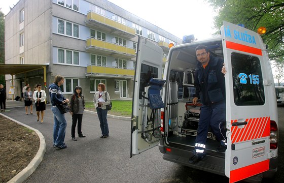 Nové stanovit záchranné sluby bylo uvedeno do provozu v areálu psychiatrické léebny v Opaanech na Táborsku.