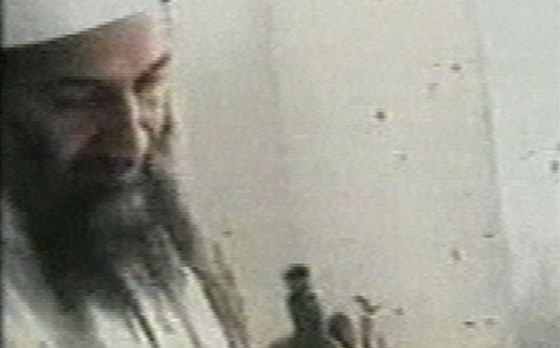 Usáma bin Ládin na archivním snímku 