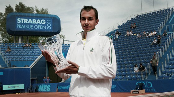 Luká Rosol - vítz challengeru Strabag Prague Open 2011