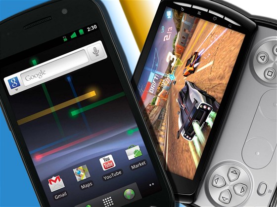 Google Nexus S a Sony Ericsson Xperia Play